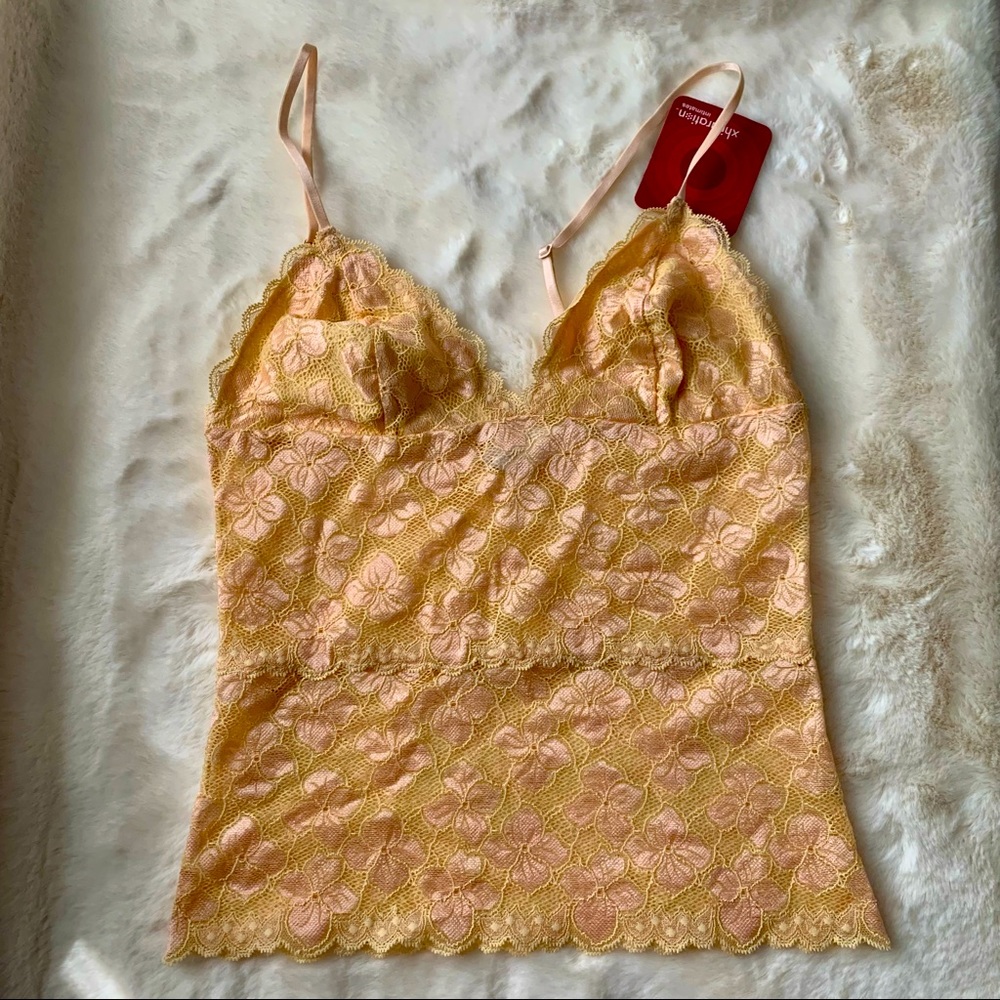 Tank-style Floral Lace Bralette, Xhilaration
